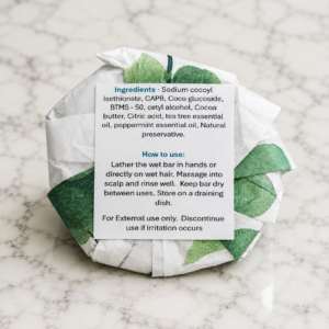 Tea Tree & Cocoa shampoo bar