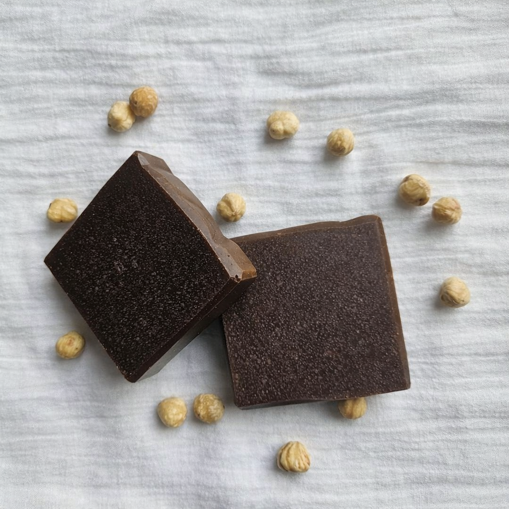 Hazelnut butter soap
