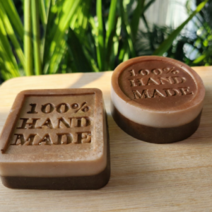 Moroccan clay coffee soap