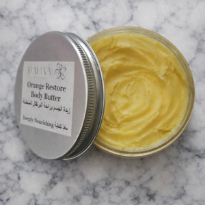 Orange restore and renew body butter