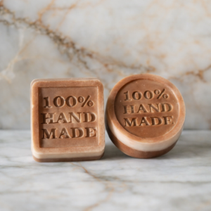 Moroccan clay coffee soap