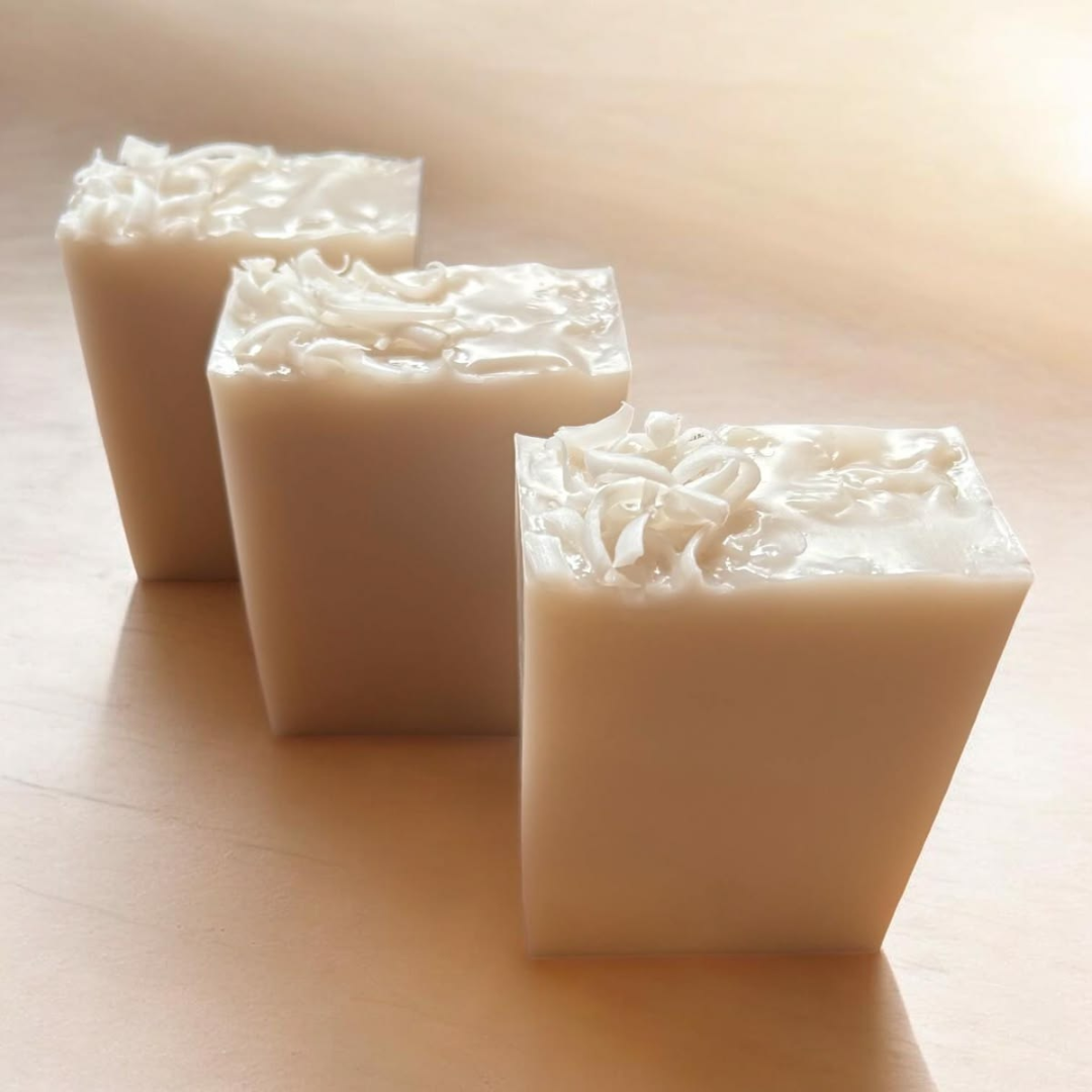 vanilla and coconut milk soap