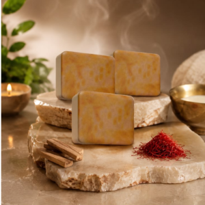 aloe saffron soap