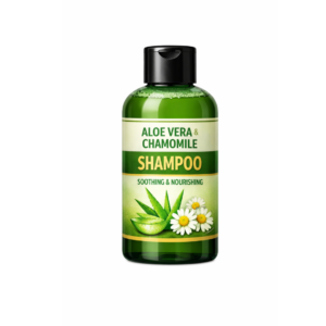 Aloe vera and chamomile shampoo