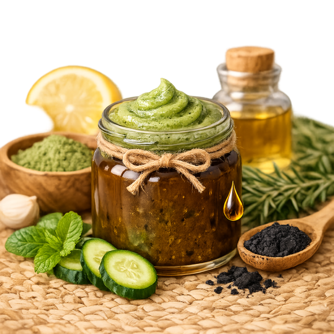 Hair growth & detox mask